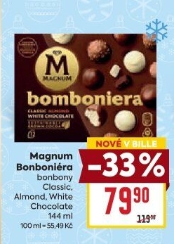 Zmrzlina bonboniéra Magnum Algida