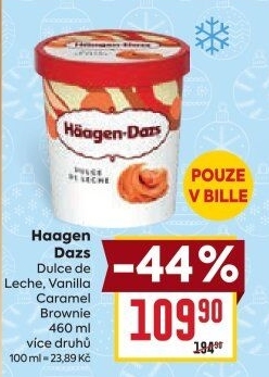 Zmrzlina v kelímku Häagen-Dazs