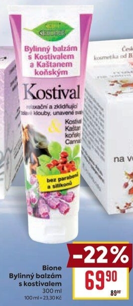 Balzám bylinný Kostival Bione Cosmetics