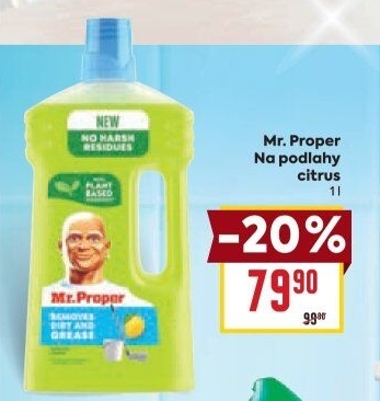 Čistič na podlahy Mr. Proper