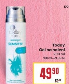 Gel na holení pánský Today