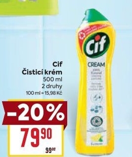 Krémový čistič Cif Cream