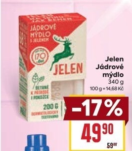 Mýdlo na praní Jelen