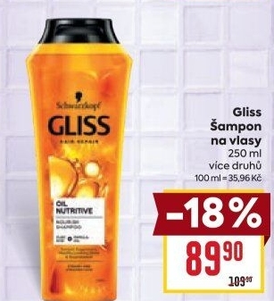 Šampon Gliss Schwarzkopf