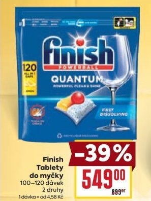 Tablety do myčky Finish