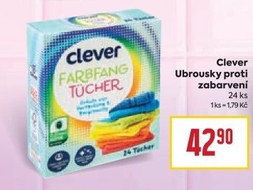 Ubrousky na praní Clever