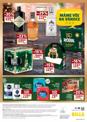 akční leták BILLA 23.10.2024-31.12.2024