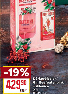 Gin Pink Beefeater - dárkové balení