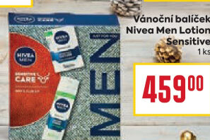 Kazeta dárková pánská Sensitive Lotion Men Nivea