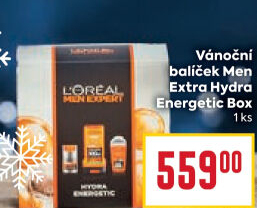 Pánská dárková kazeta Extra Hydra Energetic L'