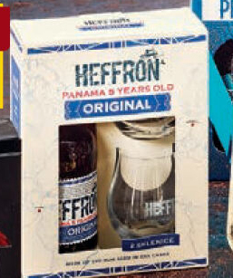 Rum 5YO Heffron Panama - dárkové balení
