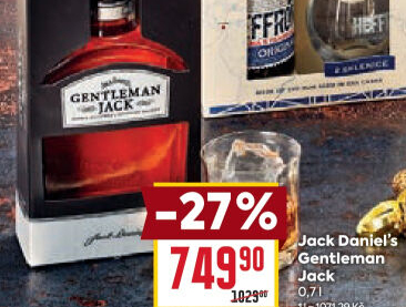 Whiskey Gentleman Jack Jack Daniel'
