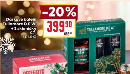 Whiskey irská Tullamore Dew - dárkové balení
