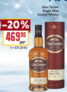 Whisky Single Malt Glen Turner