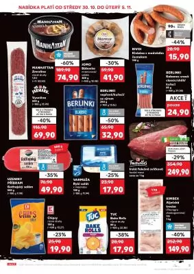 akční leták Kaufland 30.10.2024-5.11.2024