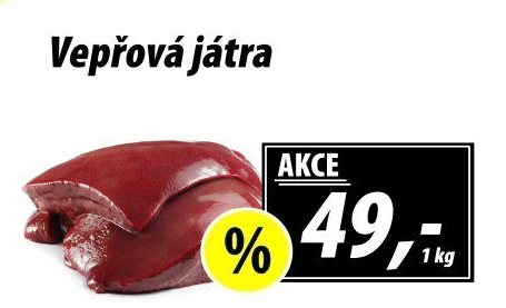 Játra vepřová