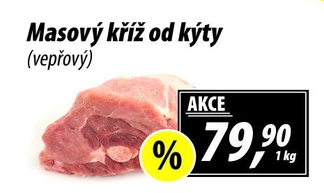 Masový kříž od kýty vepřový