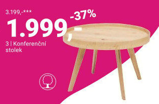 KONFERENČNÍ STOLEK „WOOD 1“