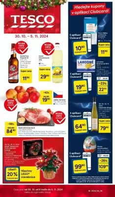 akční leták Tesco 30.10.2024-5.11.2024