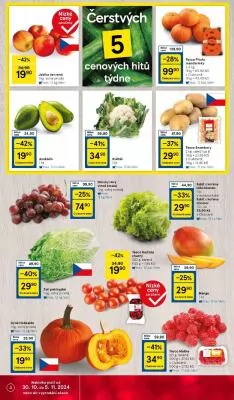 akční leták Tesco 30.10.2024-5.11.2024