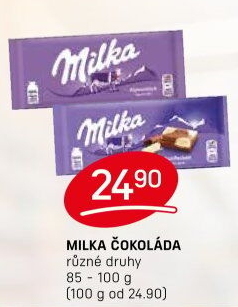 Čokoláda Milka