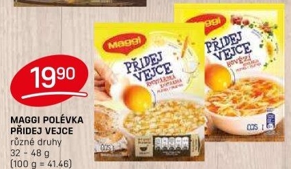 Instantní polévka Přidej vejce Maggi