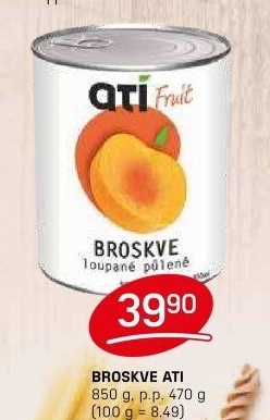 Kompot broskve Ati