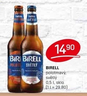 Nealkoholické pivo polotmavé Birell
