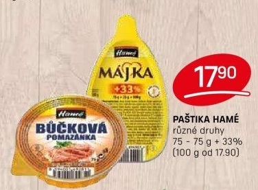 Paštiky Hamé