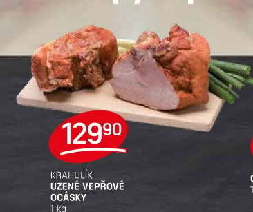 Vepřové ocásky uzené Krahulík