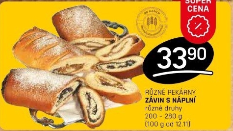 Závin s náplní