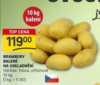 Brambory konzumní
