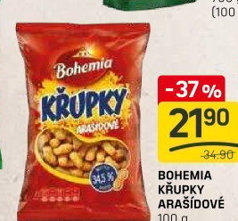 Křupky arašídové Bohemia