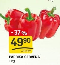 Paprika červená