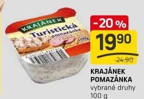 Pomazánky Krajánek