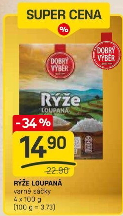 Rýže Dobrý Výběr