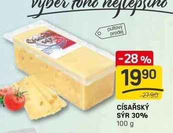 Sýr Císářský 30% Madeta