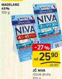 Sýr Niva Jihočeská Madeta