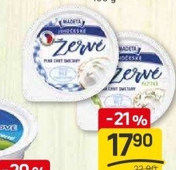 Žervé Jihočeské Madeta