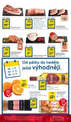 akční leták Tesco 30.10.2024-5.11.2024