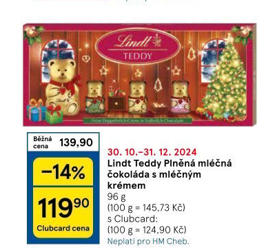 Adventní kalendář Lindt