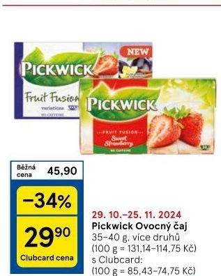 Čaj ovocný Pickwick