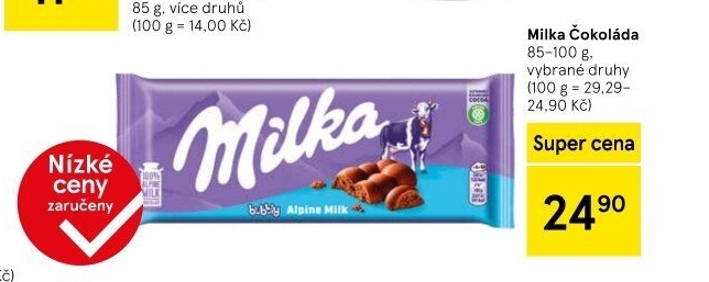 Čokoláda Milka