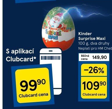 Čokoládové vajíčko s překvapením Kinder Surprise