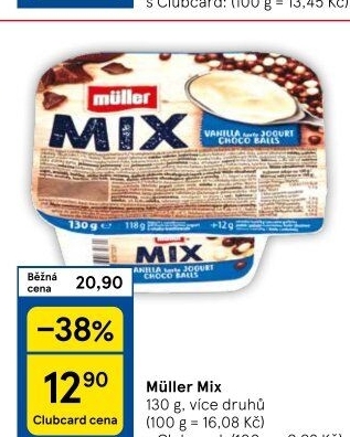 Jogurt Müller Mix