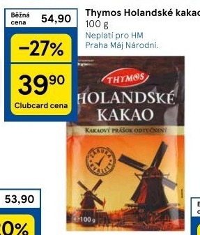 Kakao holandské Thymos