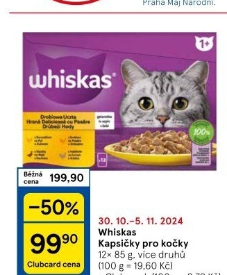 Kapsičky pro kočky Whiskas