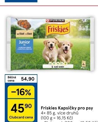 Kapsičky pro psy Friskies
