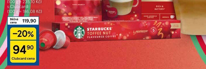 Kapsle Nespresso Starbucks
