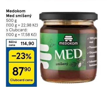 Med smíšený Medokom